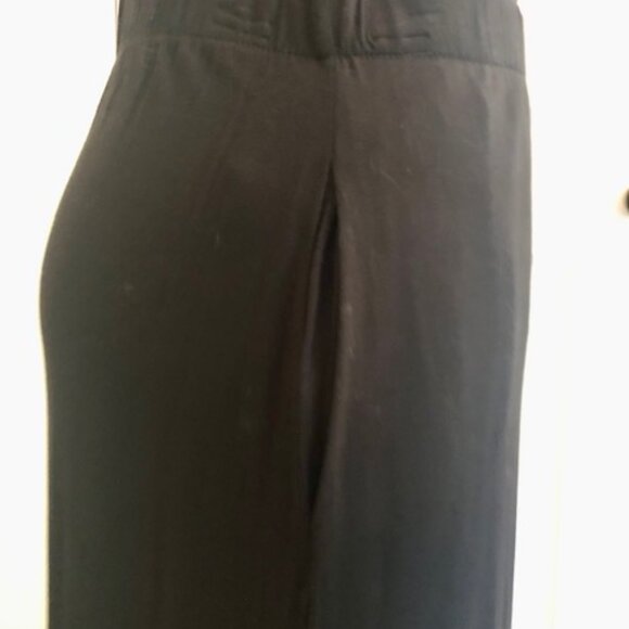 NWT LOFT Lightweight Long Skirt, Two Pockets, Side Slit, Black Size XSP - Picture 4 of 10